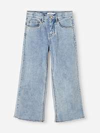 Svetlomodré dievčenské široké džínsy name it Wide
