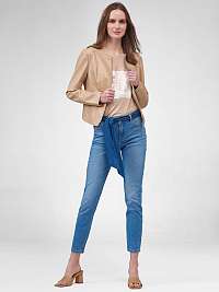 Svetlomodré skinny fit džínsy s opaskom ORSAY