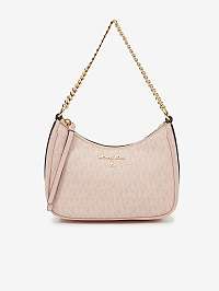 Svetloružová vzorovaná kabelka Michael Kors Jet Set Charm