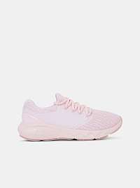 Svetloružové dámske bežecké topánky Under Armour Charged Vantage Running