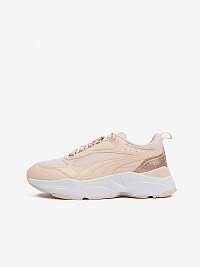 Svetloružové tenisky Puma Cassia Distressed pre ženy