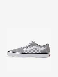 Svetlošedé pánske vzorované tenisky so semišovými detailmi VANS Filmore Decon