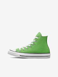 Svetlozelené dámske členkové tenisky Converse Chuck Taylor All Star
