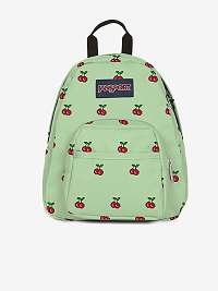 Svetlozelený detský vzorovaný batoh Jansport Half Pint