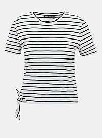 Tally Weijl čierno-biele pruhované dámske tričko