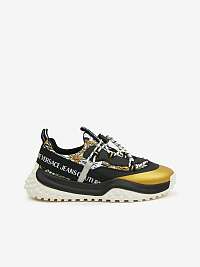 Tenisky, espadrilky pre mužov Versace Jeans Couture - čierna, biela, zlatá
