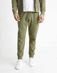 Tepláky pre mužov Celio - kaki