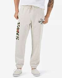 Tepláky pre mužov VANS - biela