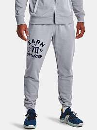 Tepláky Under Armour UA Pjt Rck Hvywght Terry Pnt - šedá