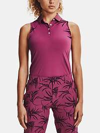 Tielko Under Armour Iso-Chill Sleeveless Polo - ružová