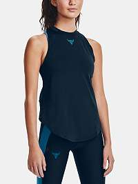 Tielko Under Armour Project Rock Perf Tank - tmavo modrá