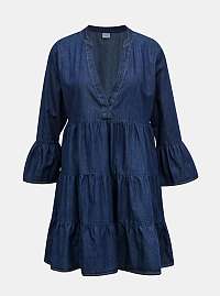 Tmavo modré džínsové šaty Jacqueline de Yong Saint