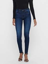 Tmavo modré skinny fit džínsy Jacqueline de Yong New Nikki