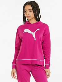 Tmavo ružová dámska mikina Puma Modern Sports Hoodie