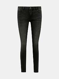 Tmavo šedé skinny fit džínsy Jacqueline de Yong New Nikki