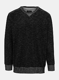 Tmavo šedý pánsky sveter Tom Tailor