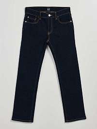 Tmavomodré chlapčenské džínsy v-str8 rinse GAP