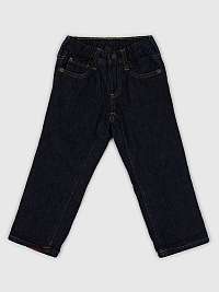 Tmavomodré chlapčenské zateplené džínsy GAP