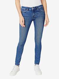 Tmavomodré dámske skinny fit džínsy Pepe Jeans Regent