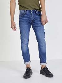 Tmavomodré pánske džínsy Pepe Jeans Stanley