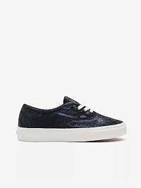 Tmavomodré pánske semišové topánky VANS Authentic