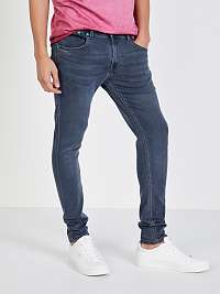 Tmavomodré pánske slim fit džínsy Pepe Jeans Finsbury