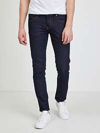 Tmavomodré pánske slim fit džínsy Pepe Jeans Hatch