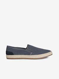 Tmavomodré pánske slip on tenisky Geox Pantelleria