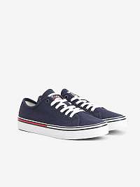 Tmavomodré tenisky Tommy Hilfiger Essential Low Cut pre ženy
