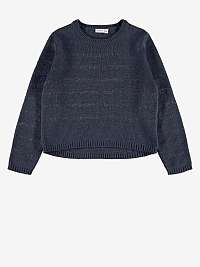 Tmavomodrý dievčenský sveter s názvom Ronna