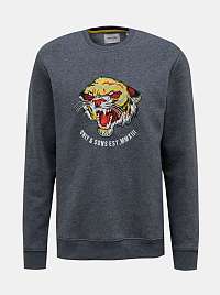 Tmavomodrý sveter ONLY & SONS Memo