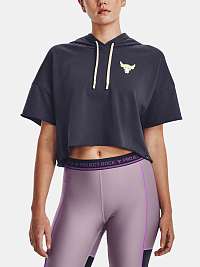 Tmavošedá mikina Under Armour UA Pjt Rck SS Terry Hdy