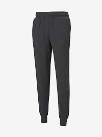 Tmavošedé pánske tepláky Ess Logo Puma Logo Pants TR cl