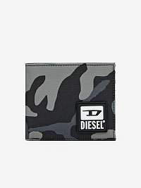 Tmavosivá pánska maskáčová peňaženka Diesel Hiresh