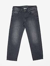 Tmavosivé chlapčenské džínsy rovného strihu Tom Tailor