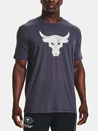 Tmavosivé pánske tričko Under Armour UA PJT ROCK BRAHMA BULL SS