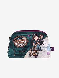 Tmavozelená kozmetická taška Santoro Gorjuss Curiosity