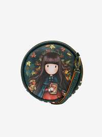 Tmavozelená malá crossbody kabelka Santoro Gorjuss Autumn Leaves