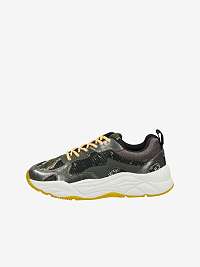 Tmavozelené dámske vzorované tenisky Scotch & Soda Celest Sneaker Green Multi