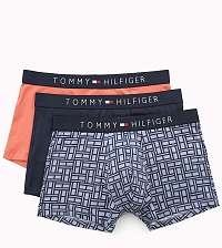 Tommy Hilfiger 3 pack farebných boxeriek Trunk Flag