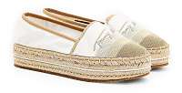 Tommy Hilfiger béžové espadrilky Gradient Espadrille