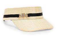 Tommy Hilfiger béžový dámsky šilt Straw Visor s logom