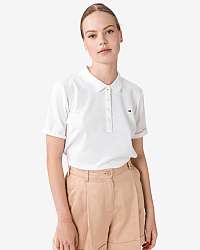 Tommy Hilfiger biele dámske tričko Essential Polo