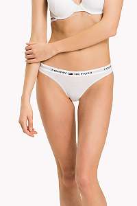 Tommy Hilfiger biele nohavičky Bikini Iconic Basic
