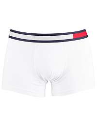 Tommy Hilfiger biele pánske boxerky Trunk Color Block - XL