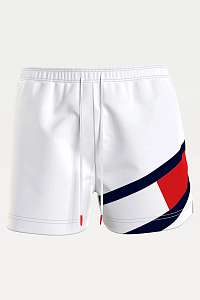 Tommy Hilfiger biele pánske plavky Medium Drawstring