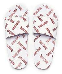 Tommy Hilfiger biele šľapky Allover Print Pool Slide