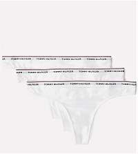Tommy Hilfiger biely 3 pack táng 3P Thong