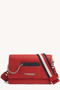 Tommy Hilfiger červená kabelka Item Statement Crossover Tommy Red Mix