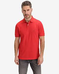Tommy Hilfiger červené polo pánske tričko Core 1985